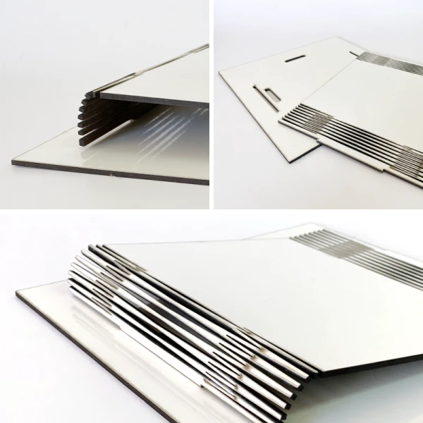 Cornice Box Piegata in Mdf