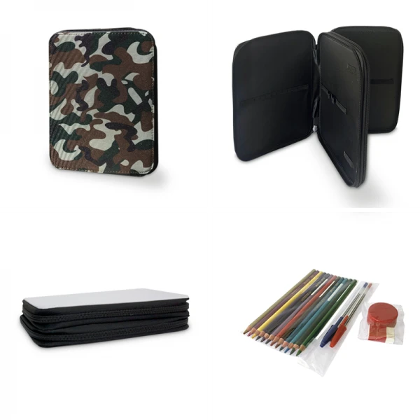 Astuccio Scuola Militare con Zip