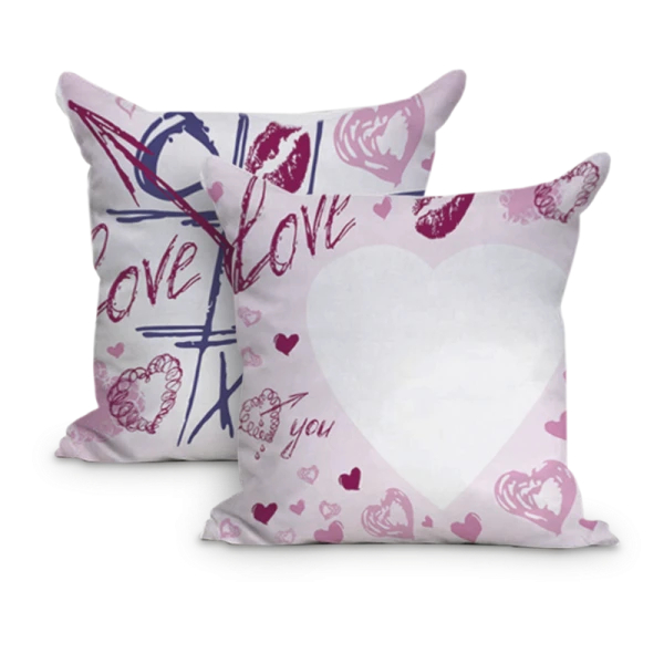 Federa Quadrata DoppioFullPrint Love