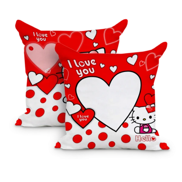 Federa Quadrata DoppioFullPrint Love