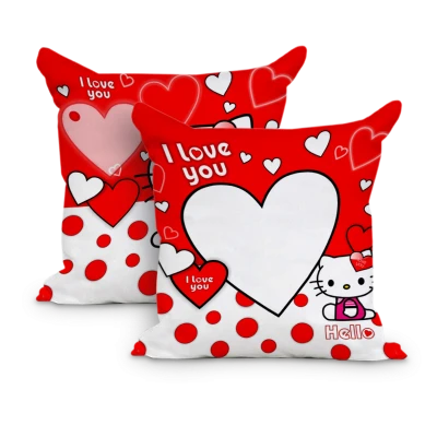 Federa Quadrata DoppioFullPrint Love