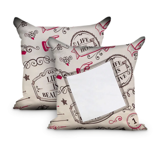 Federa Quadrata DoppioFullPrint Love