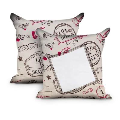 Federa Quadrata DoppioFullPrint Love