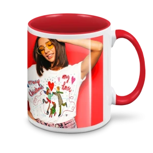 Tazza Bianca con Manico ed...