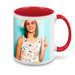 Tazza Bianca con Manico ed...