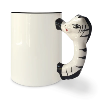 Tazza Manico Animale in Ceramica