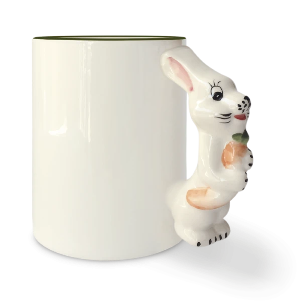 Tazza Manico Animale in Ceramica