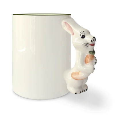 Tazza Manico Animale in Ceramica