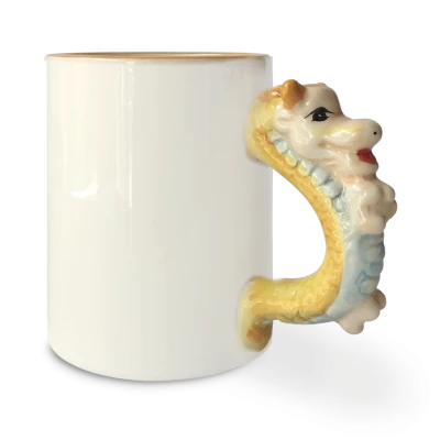Tazza Manico Animale in Ceramica