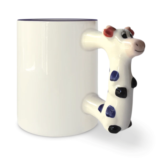 Tazza Manico Animale in Ceramica