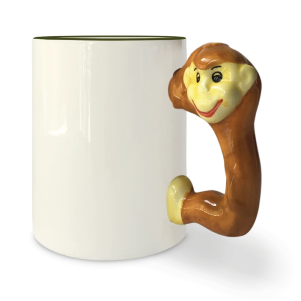 Tazza Manico Animale in Ceramica
