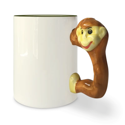 Tazza Manico Animale in Ceramica