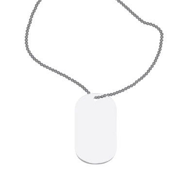 Collana Marines in Alluminio Chromaluxe
