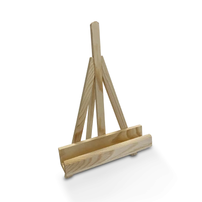 Cavalletto in legno per mattonelle