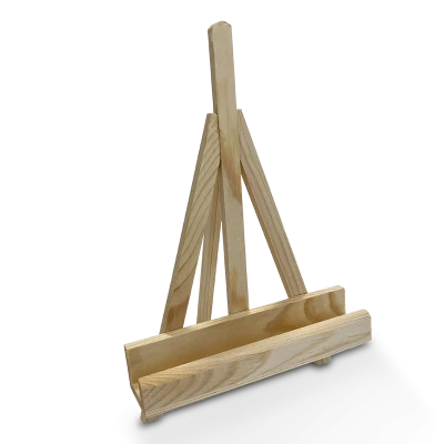 Cavalletto in legno per mattonelle