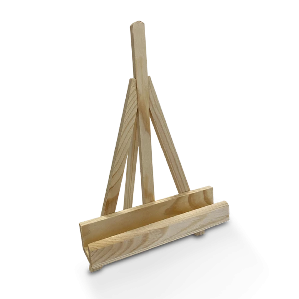 Cavalletto in legno per mattonelle
