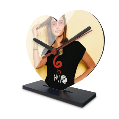 Orologio Deluxe con Base in Mdf