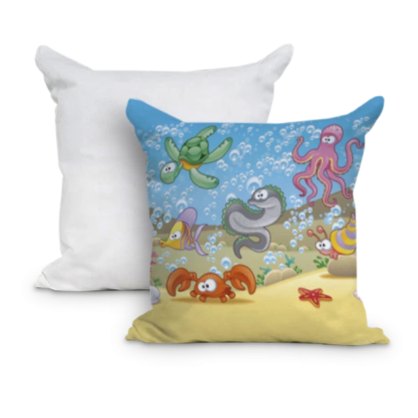 Federa Quadrata FullPrint Bimbi