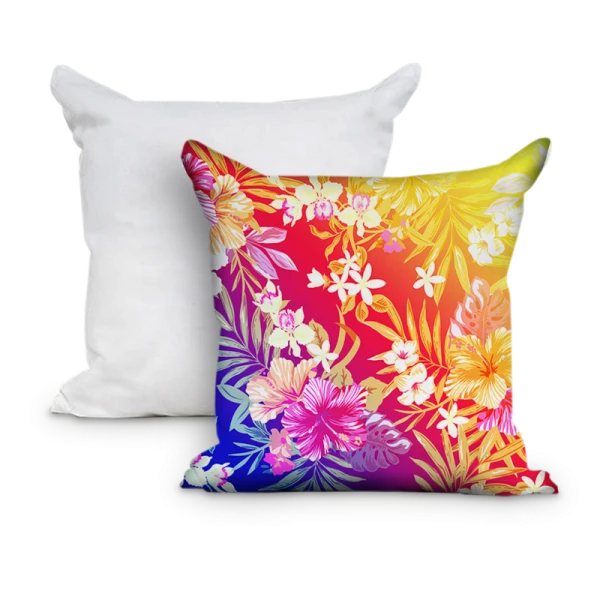 Federa Quadrata FullPrint Fiori