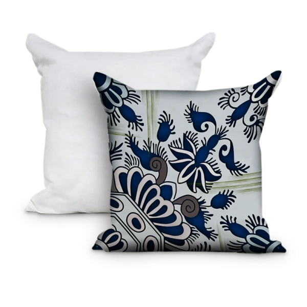 Federa Quadrata FullPrint Fiori