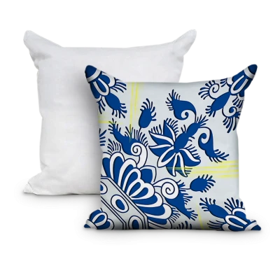 Federa Quadrata FullPrint Fiori