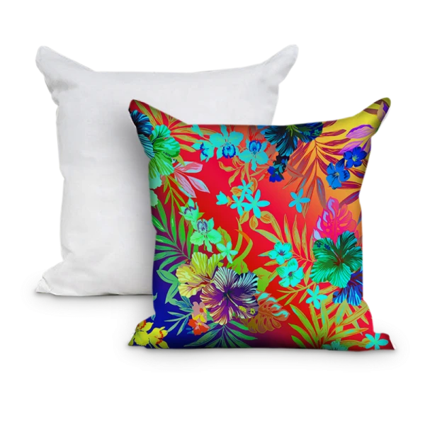 Federa Quadrata FullPrint Fiori