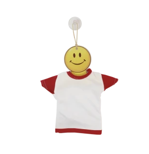 Mini T-shirt Auto in Tessuto con Appendino 2