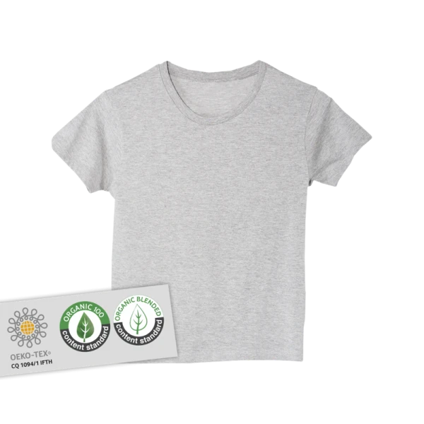 T-Shirt Cotone Organico Pretrattato - Bimbi