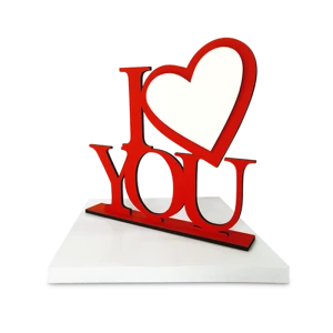 Cornice Cuore Rossa 2