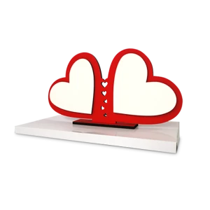 Cornice Cuore Rossa 2