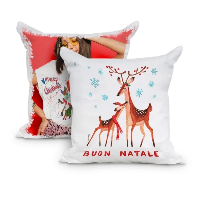 Federa Quadrata FullPrint Natalizia