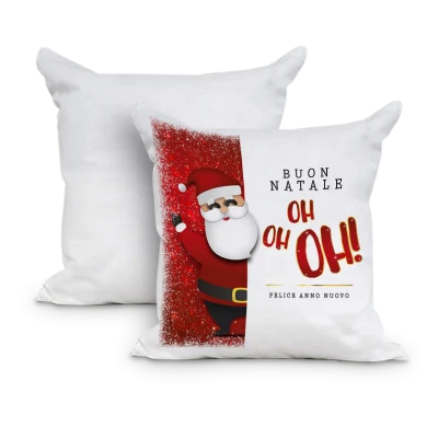 Federa Quadrata FullPrint Natalizia