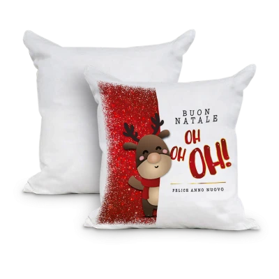 Federa Quadrata FullPrint Natalizia