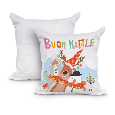 Federa Quadrata FullPrint Natalizia