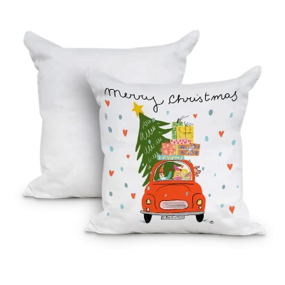 Federa Quadrata FullPrint Natalizia