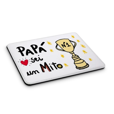 Mouse Pad Similpelle Rettangolare 18,5x22cm Sp. 3 mm